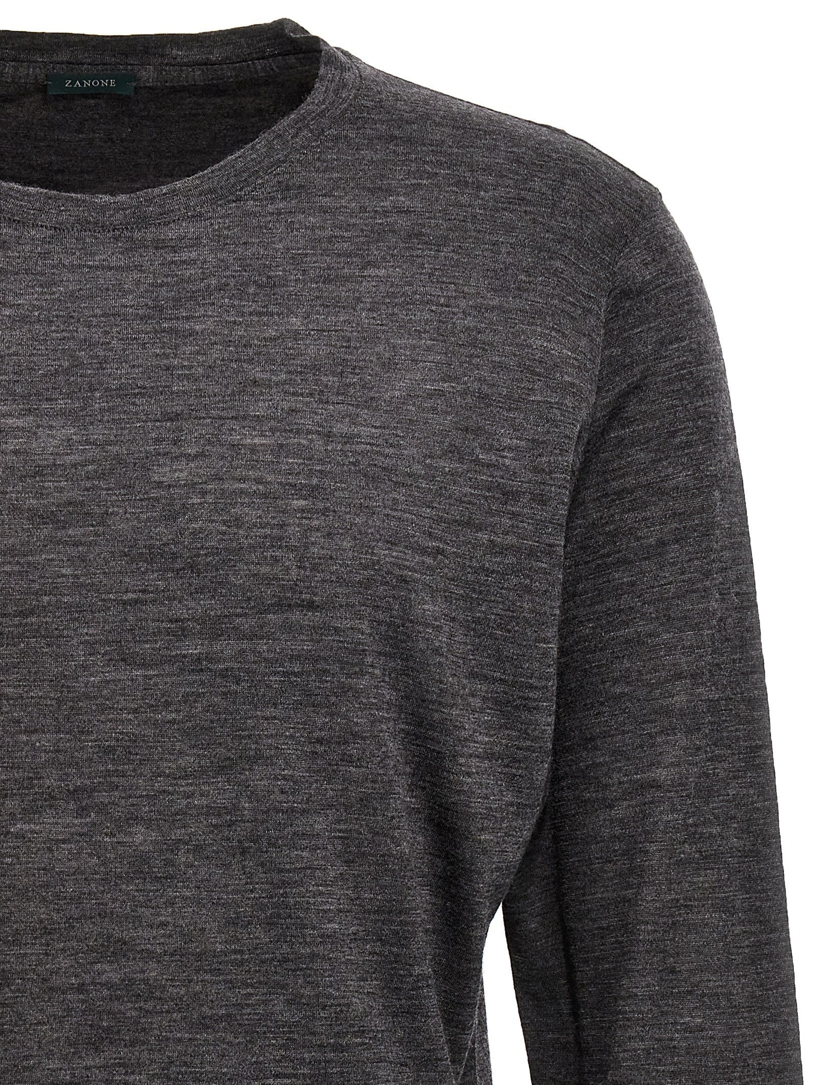 Zanone Wool Sweater Grey