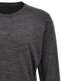 Zanone Wool Sweater Grey