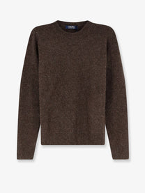 S MAX MARA Women's Wool Sweater Brown