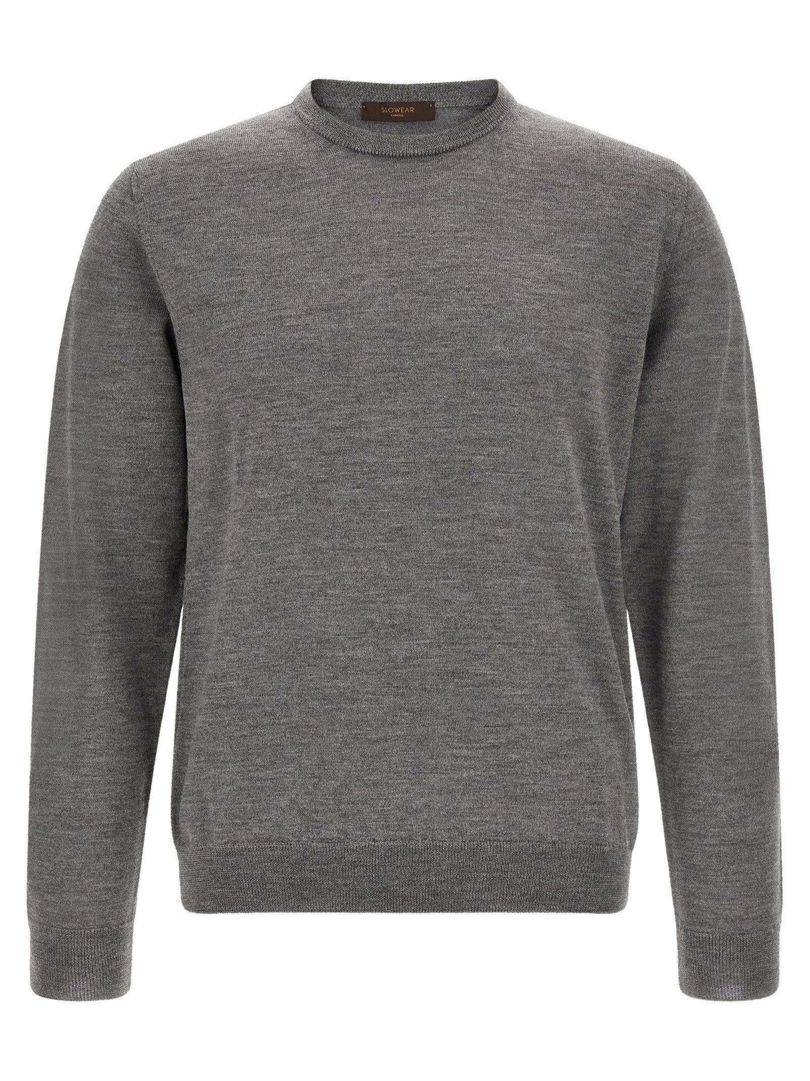 Zanone Wool Sweater Grey