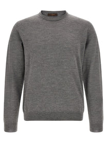 Zanone Wool Sweater Grey