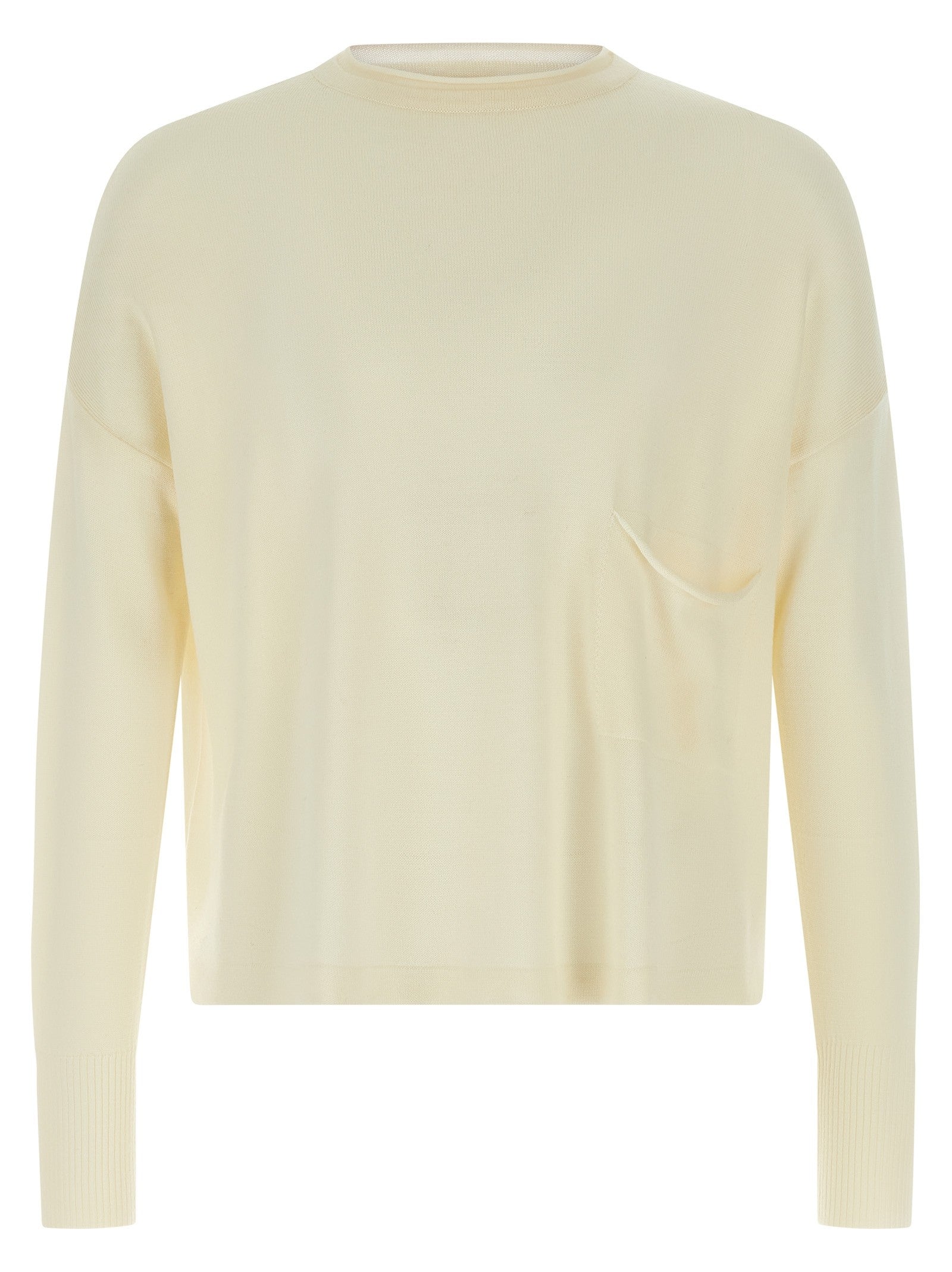 ma' ry' ya Wool Sweater White