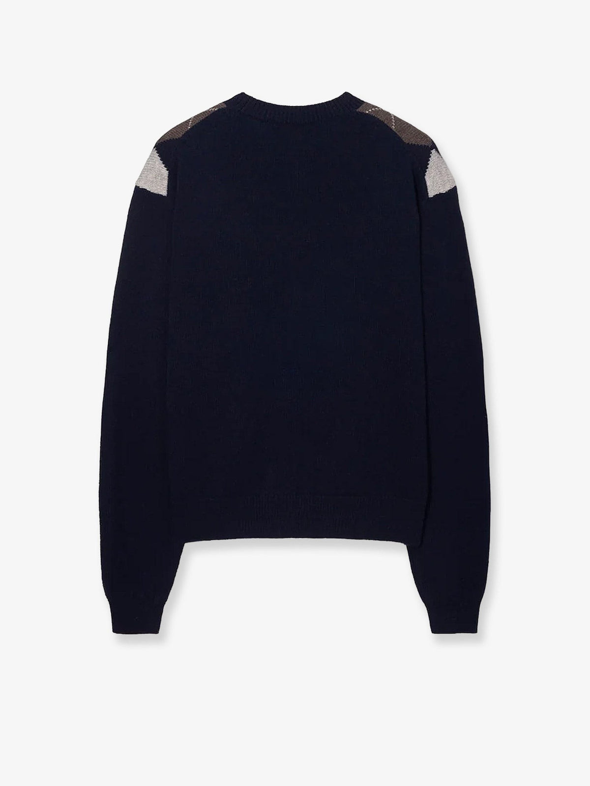 DUNST Men's Wool Sweater Blue