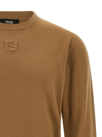 Fendi Wool Sweater Beige