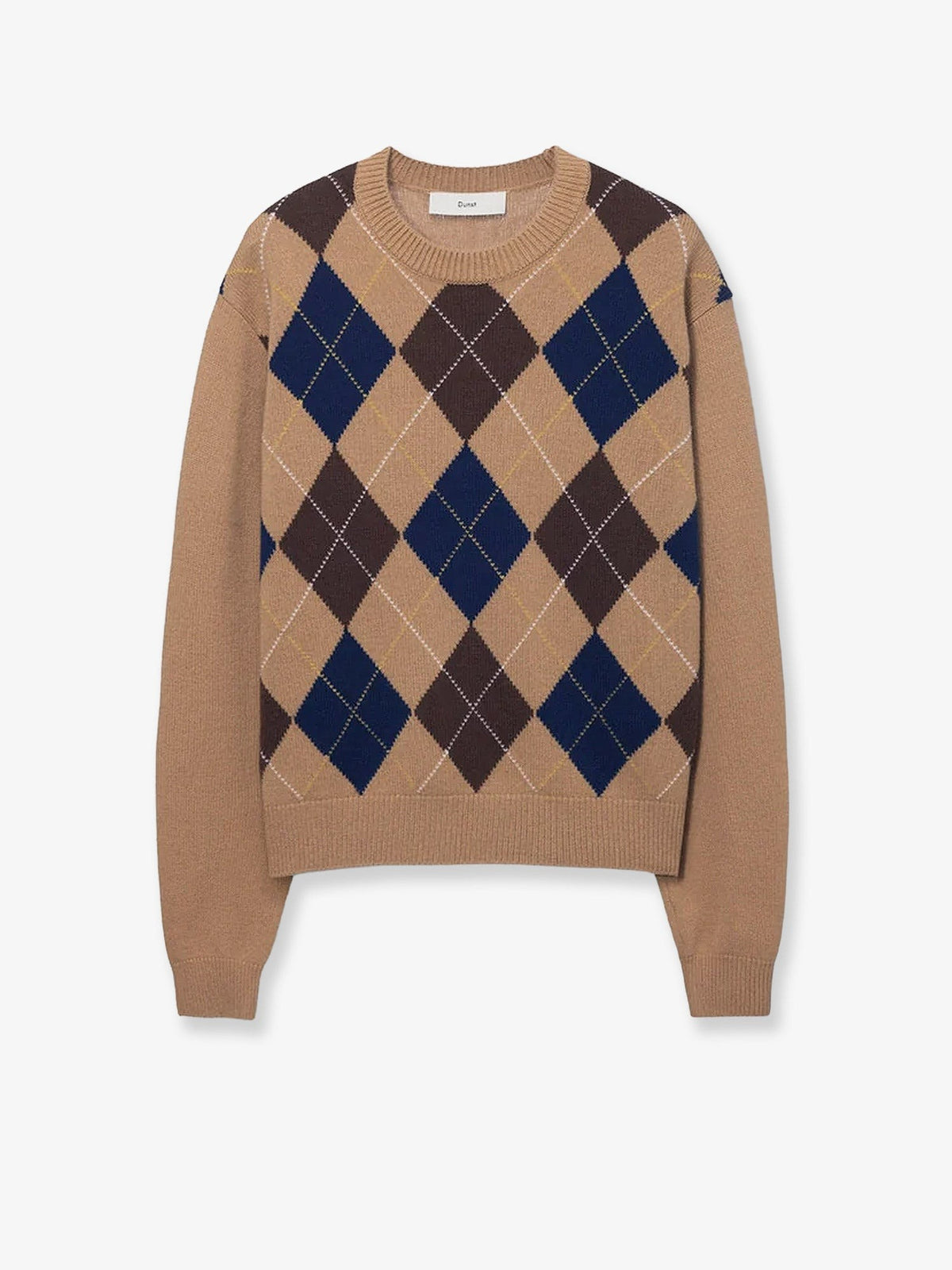 DUNST Men's Wool Sweater Beige