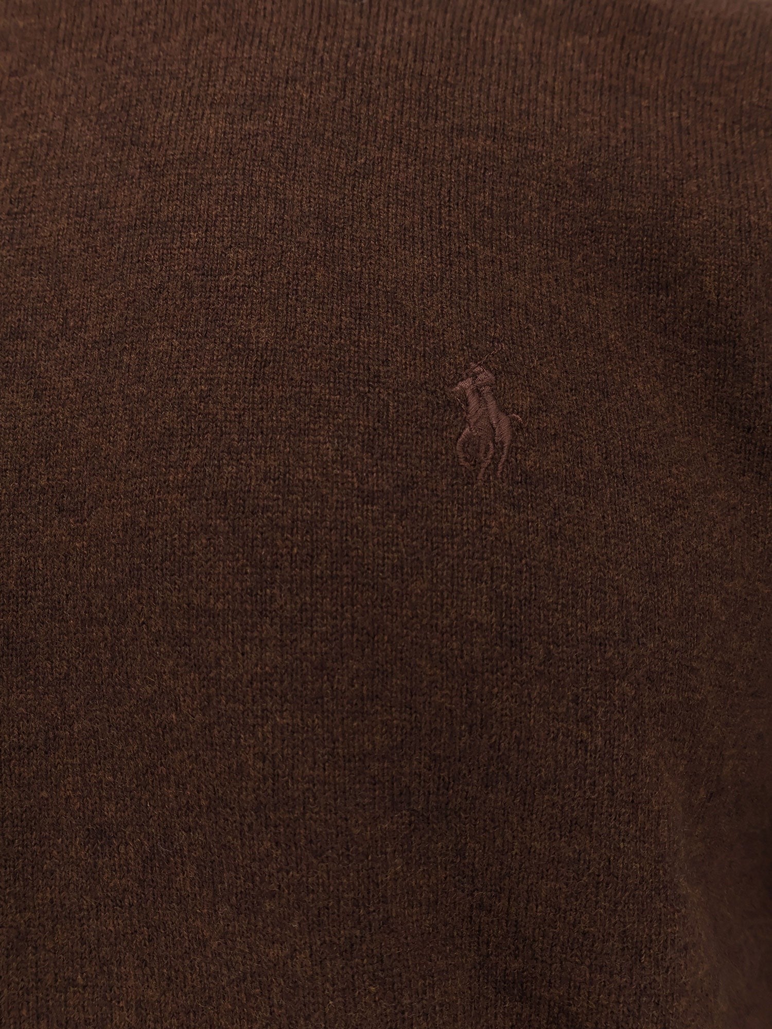 Polo Ralph Lauren Men's Wool Sweater Brown