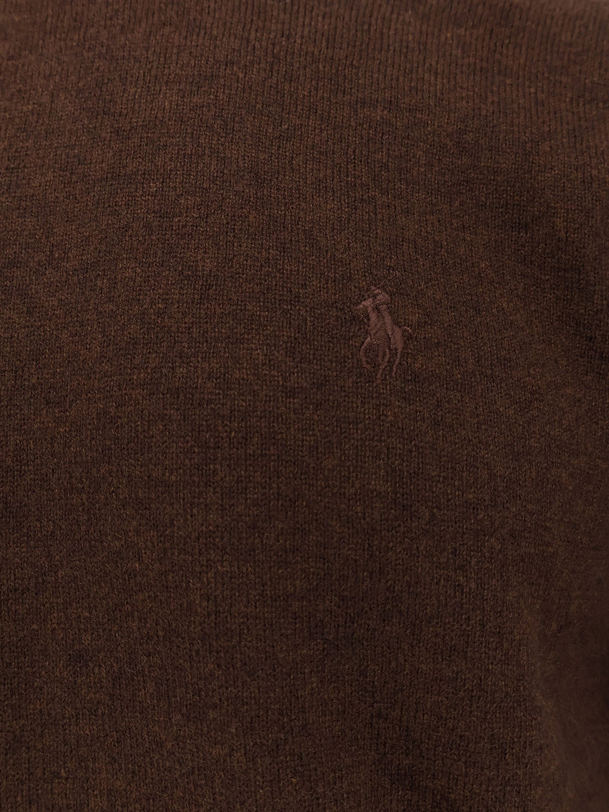 Polo Ralph Lauren Men's Wool Sweater Brown, view 3