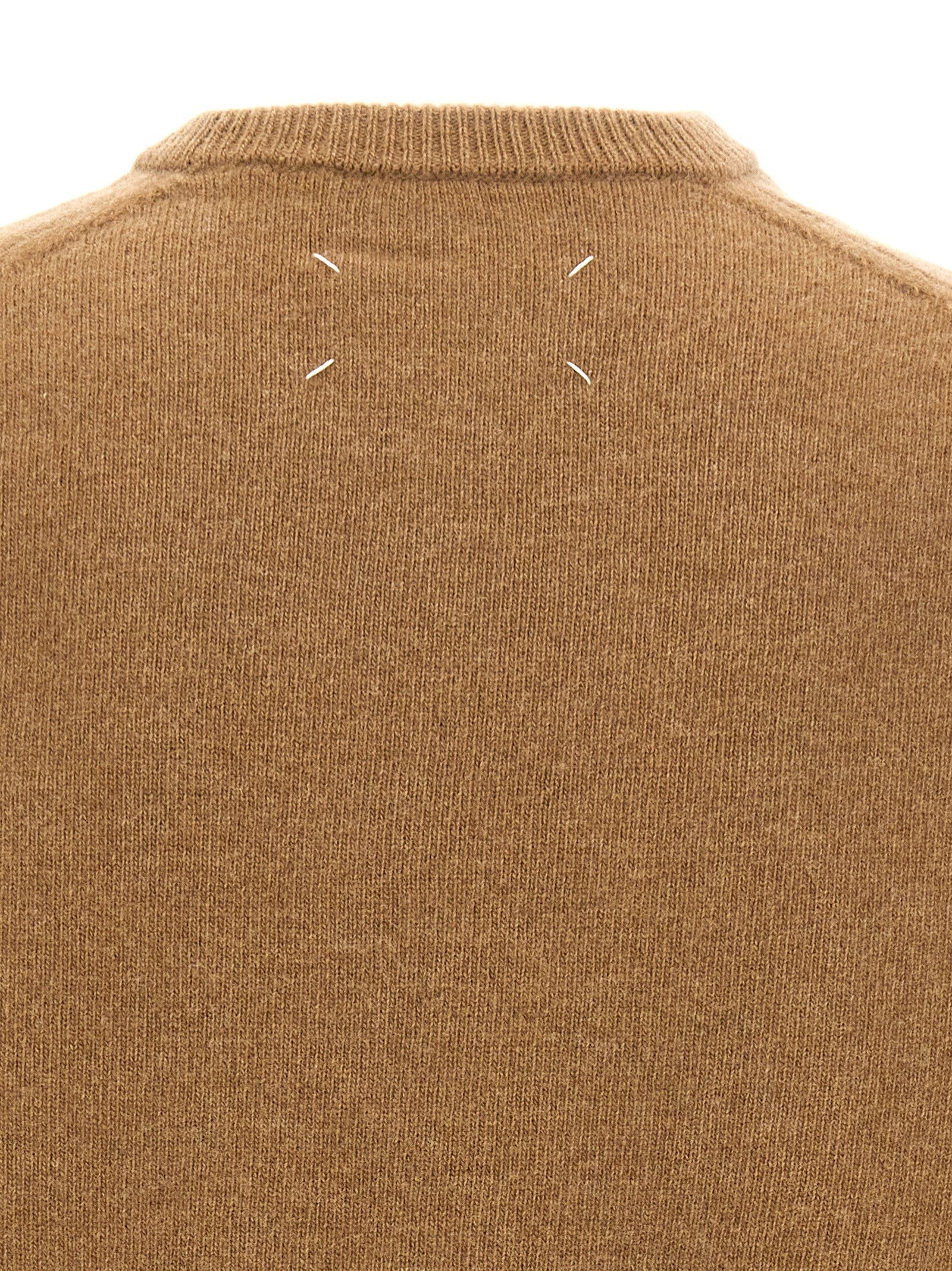 Maison Margiela Wool Sweater Beige