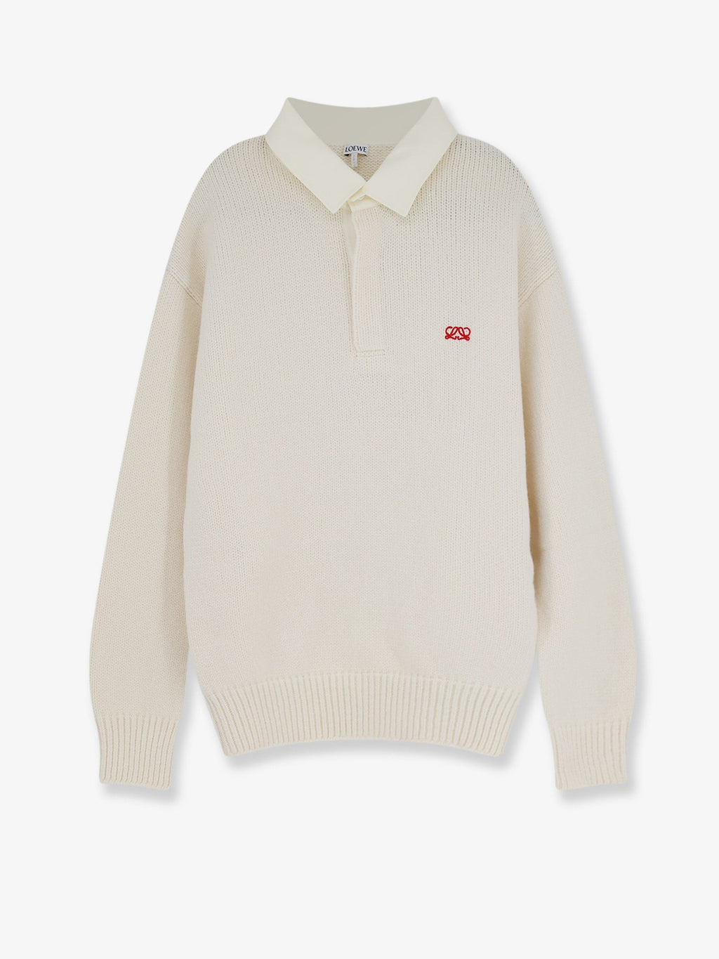 Loewe Men's Wool Sweater White