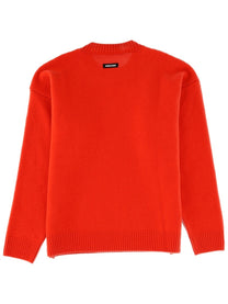 msgm Men's Wool Sweater Red msgm