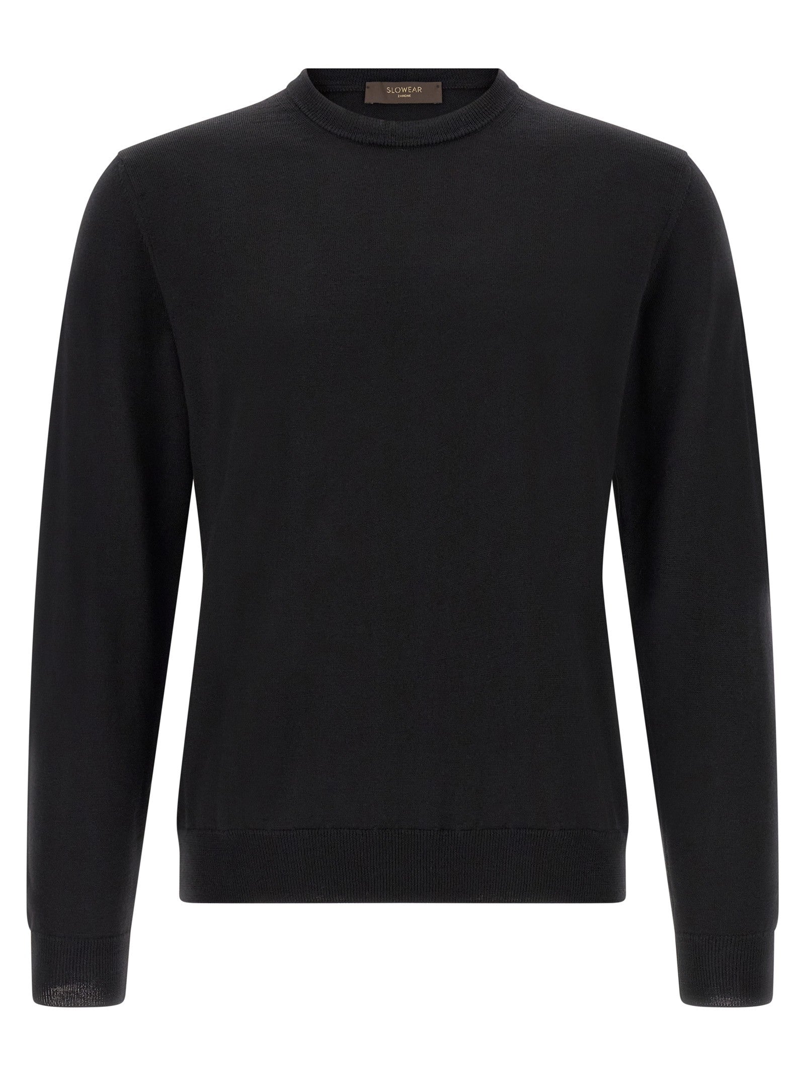 Zanone Wool Sweater Black