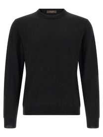 Zanone Wool Sweater Black