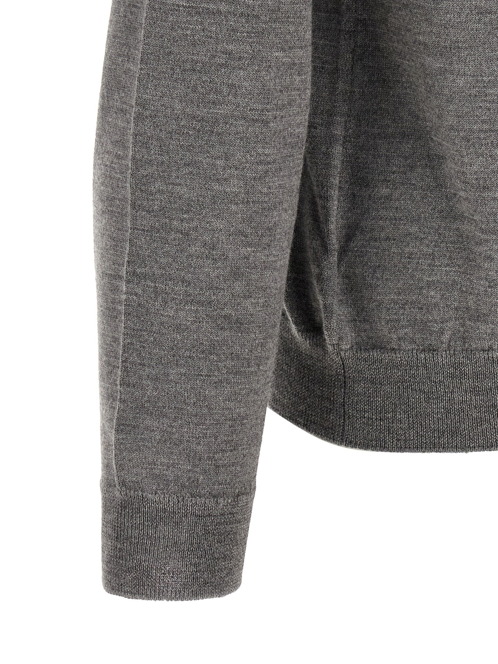 Zanone Wool Sweater Grey