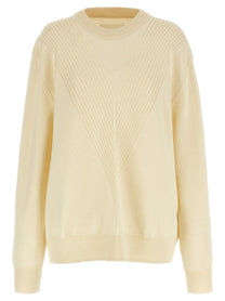 Jil Sander Wool Sweater White