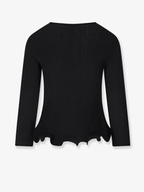 Fendi Women's Wool Sweater Black