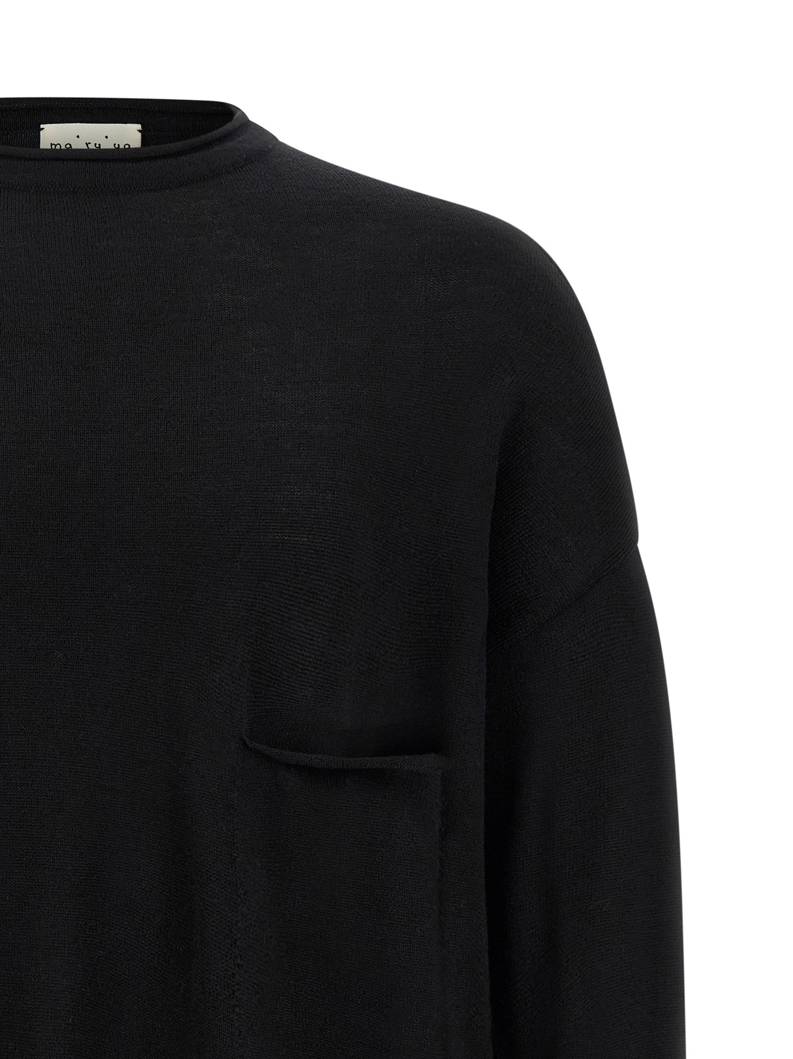 ma' ry' ya Wool Sweater Black