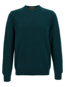 Zanone Wool Sweater Green