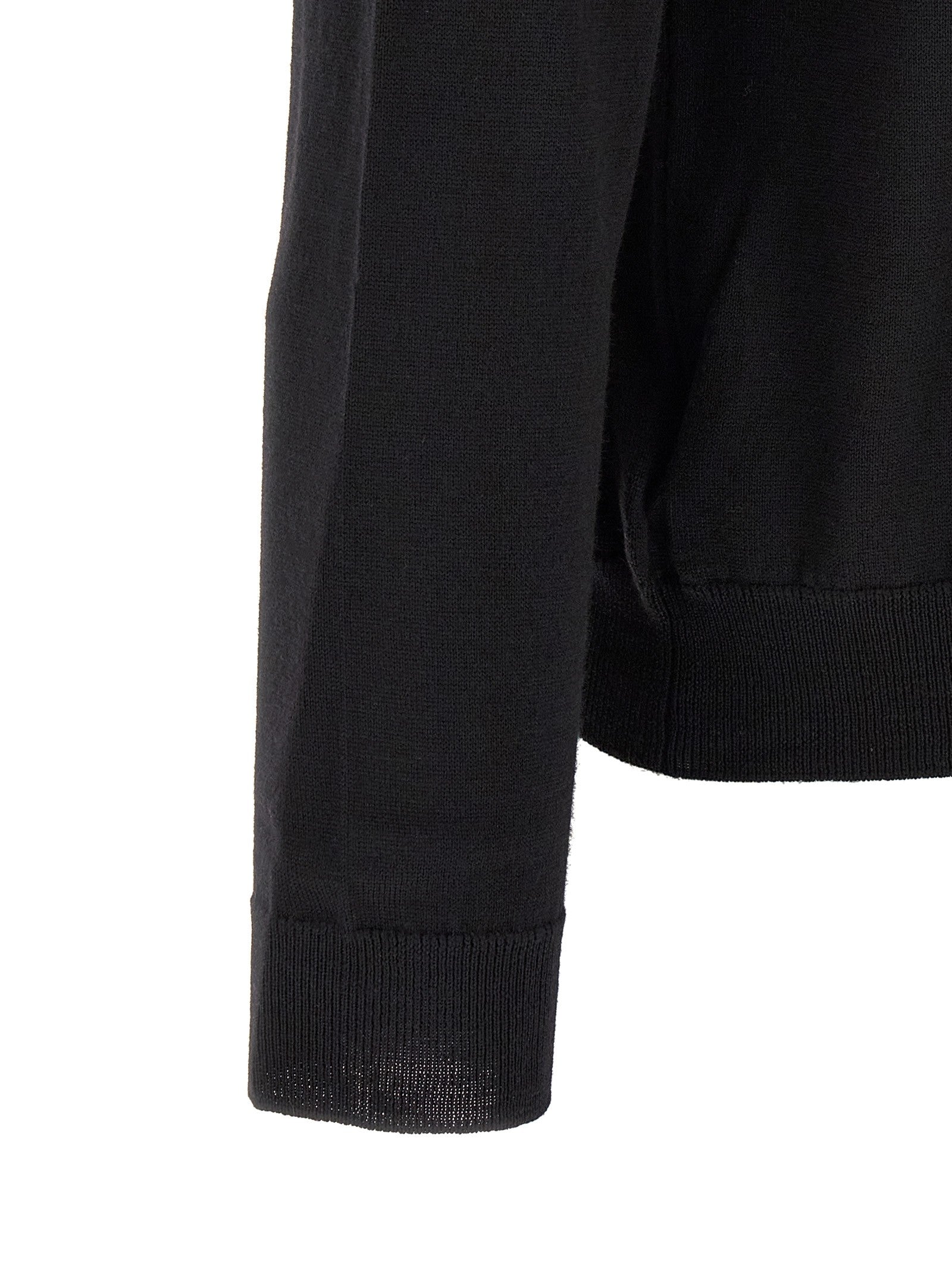 Zanone Wool Sweater Black