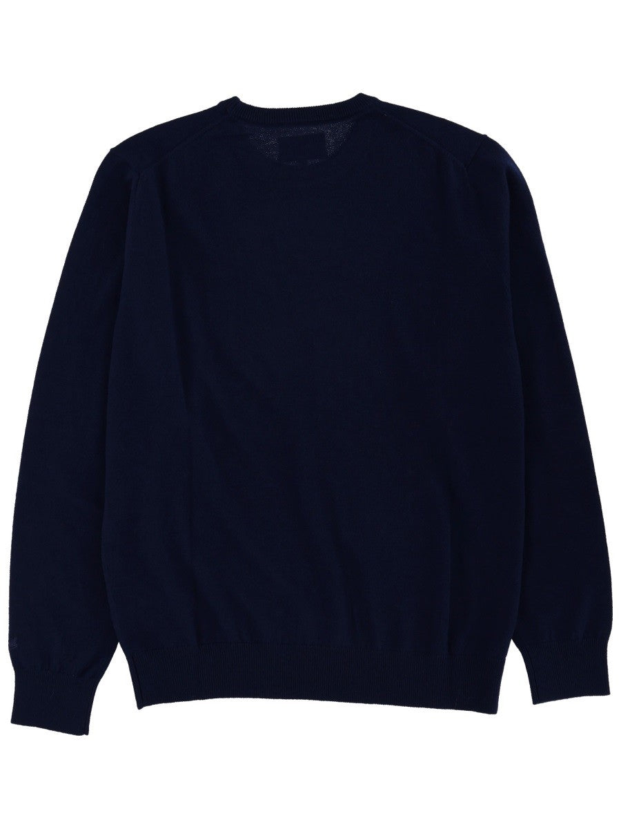 Mc2 Saint Barth Men's Wool Sweater Blue