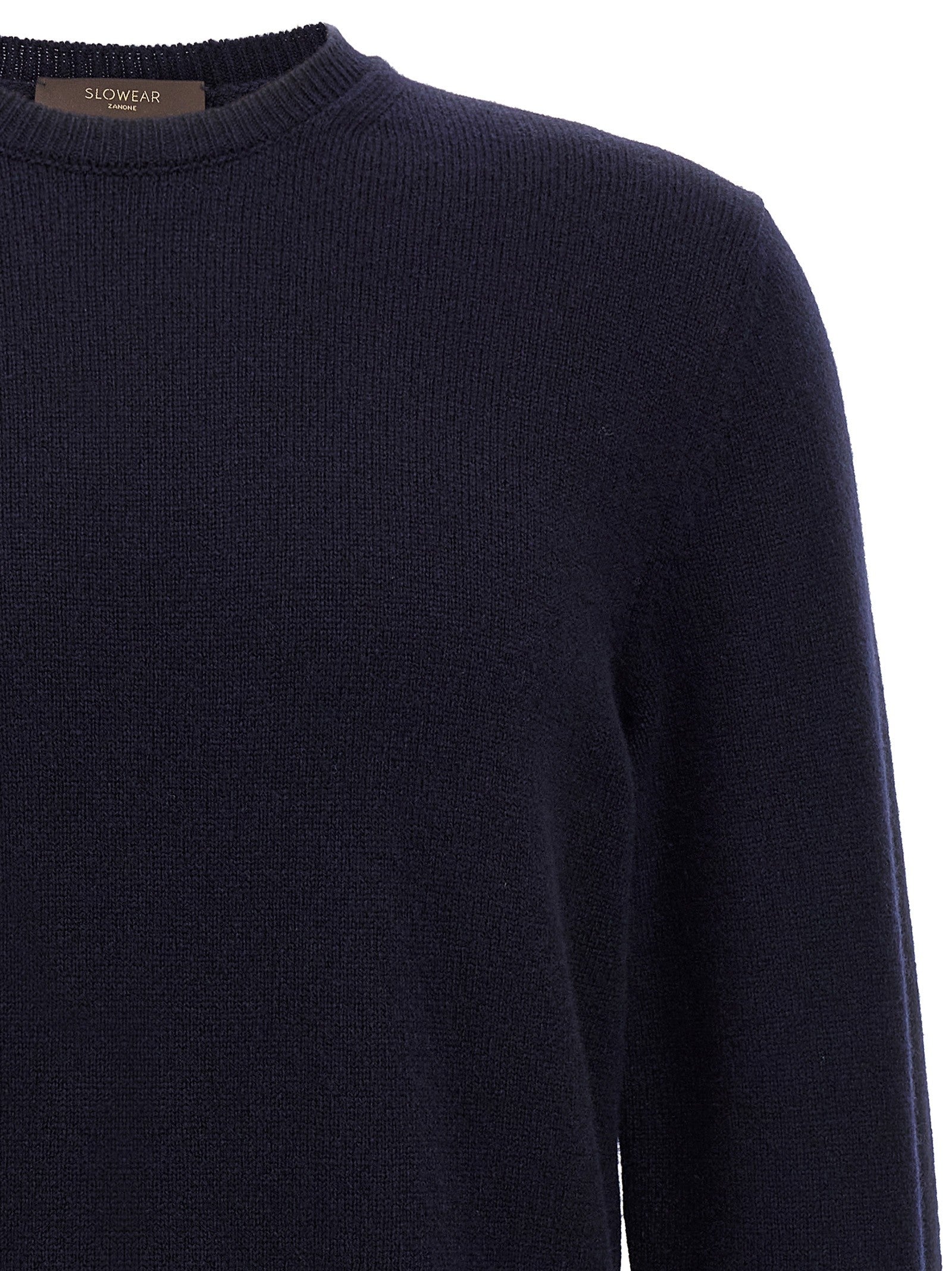 Zanone Wool Sweater Blue