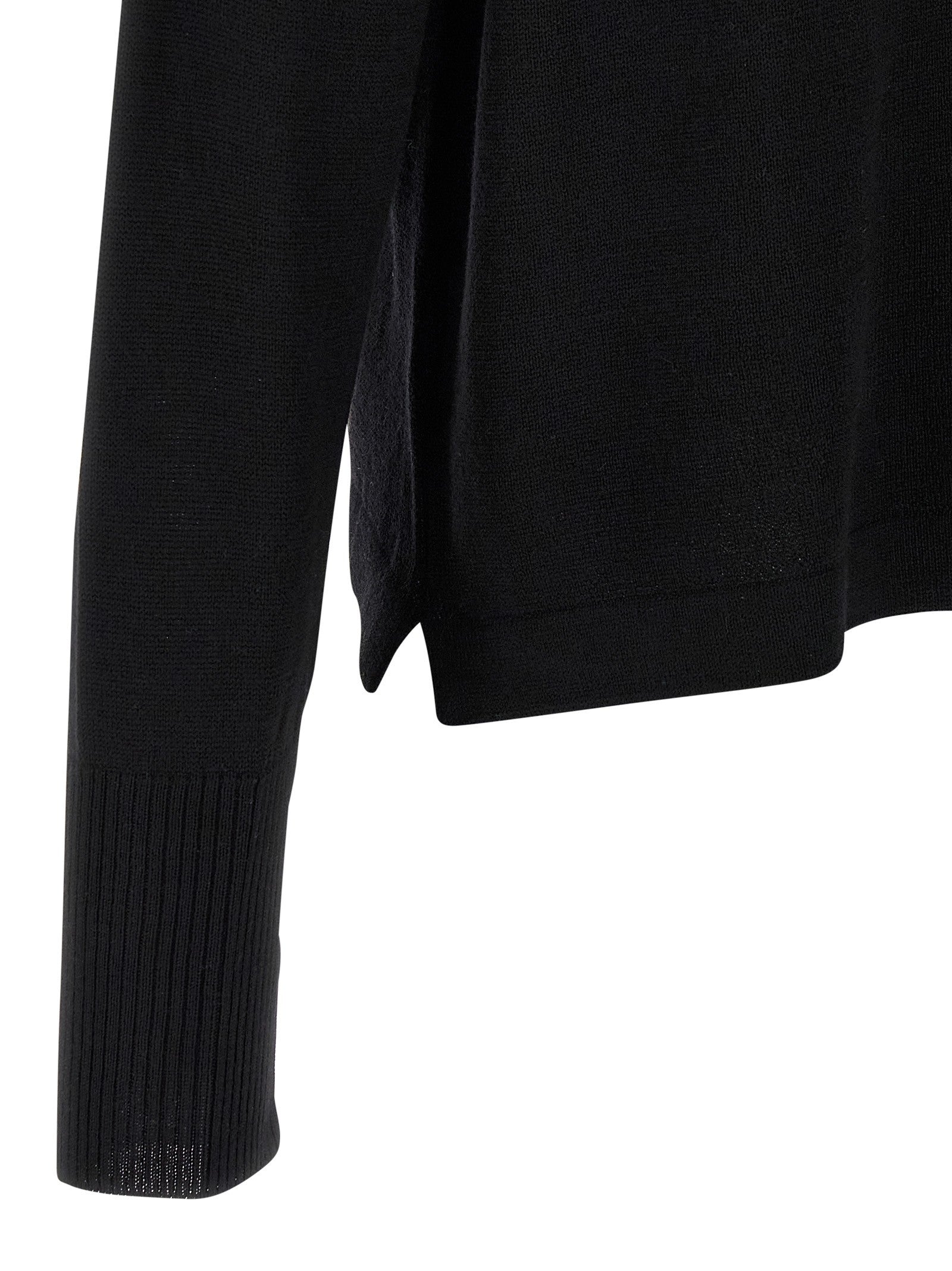 ma' ry' ya Wool Sweater Black