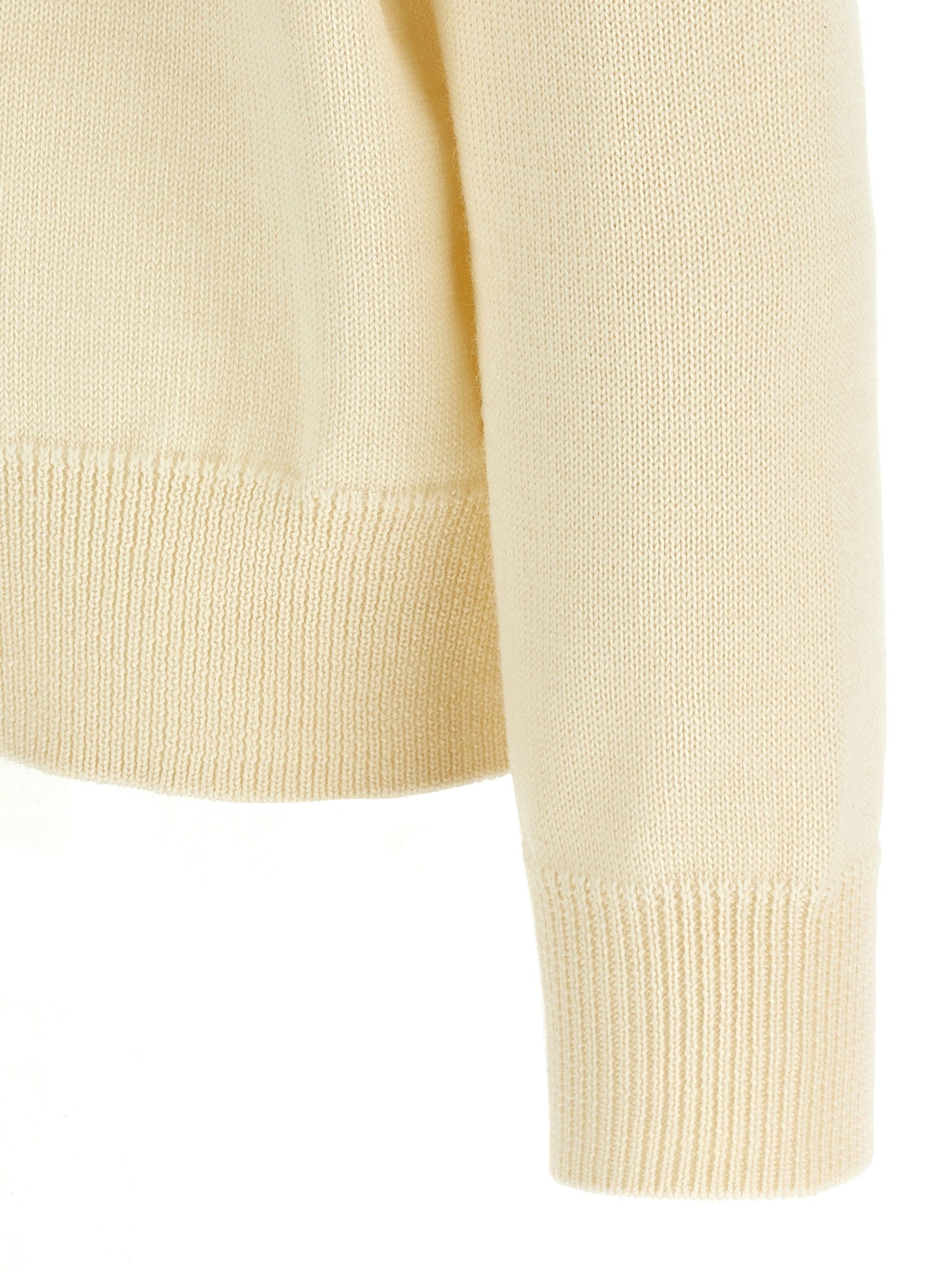 Jil Sander Wool Sweater White
