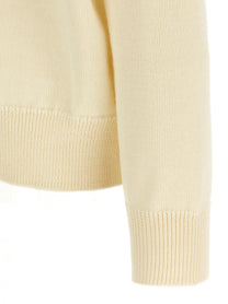 Jil Sander Wool Sweater White