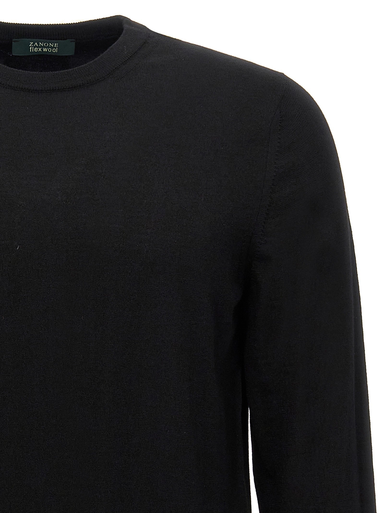 Zanone Wool Sweater Black