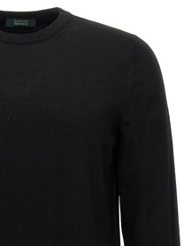 Zanone Wool Sweater Black