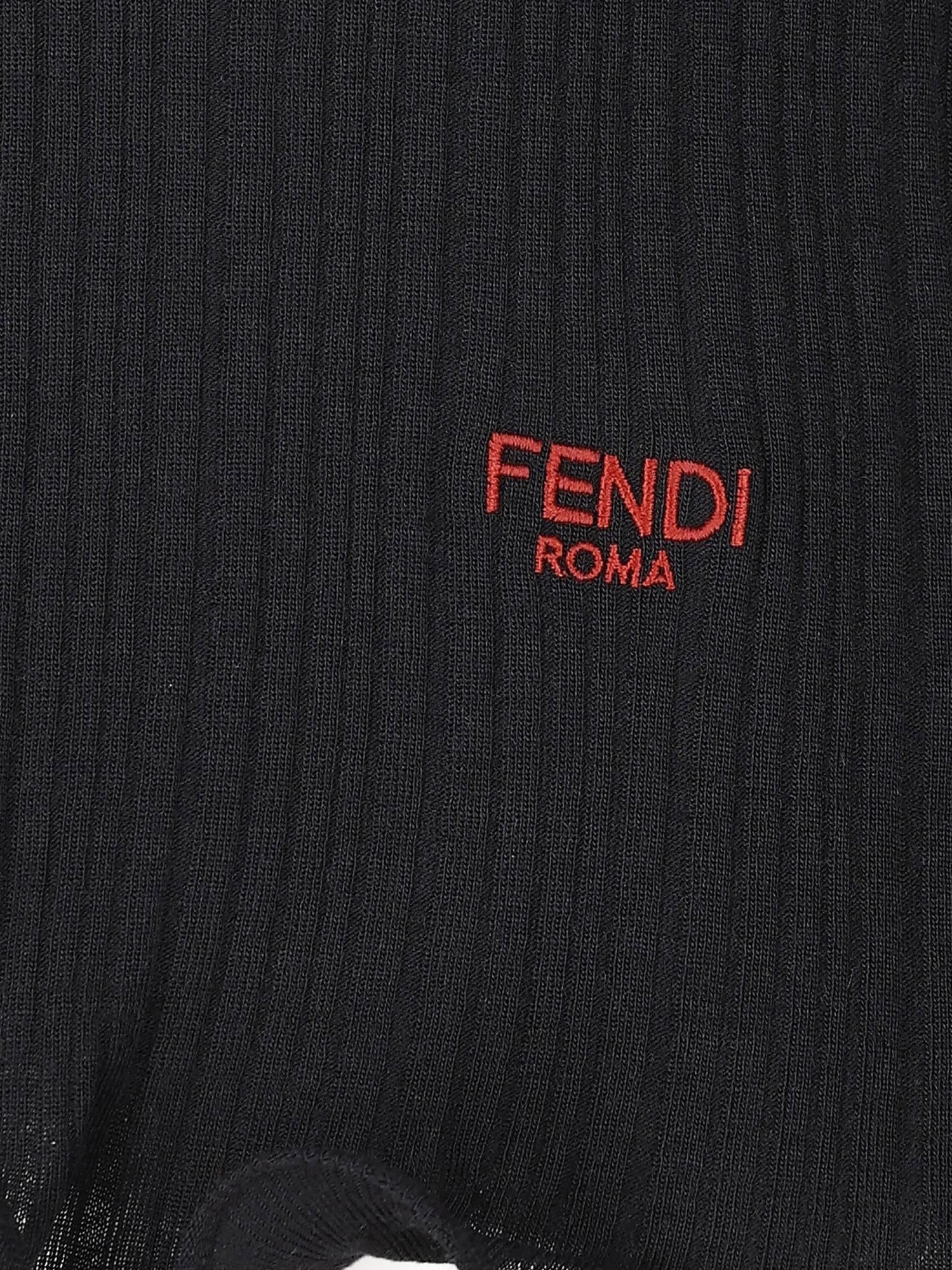 Fendi Women's Wool Sweater Black