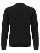 Zanone Wool Sweater Black, view 2
