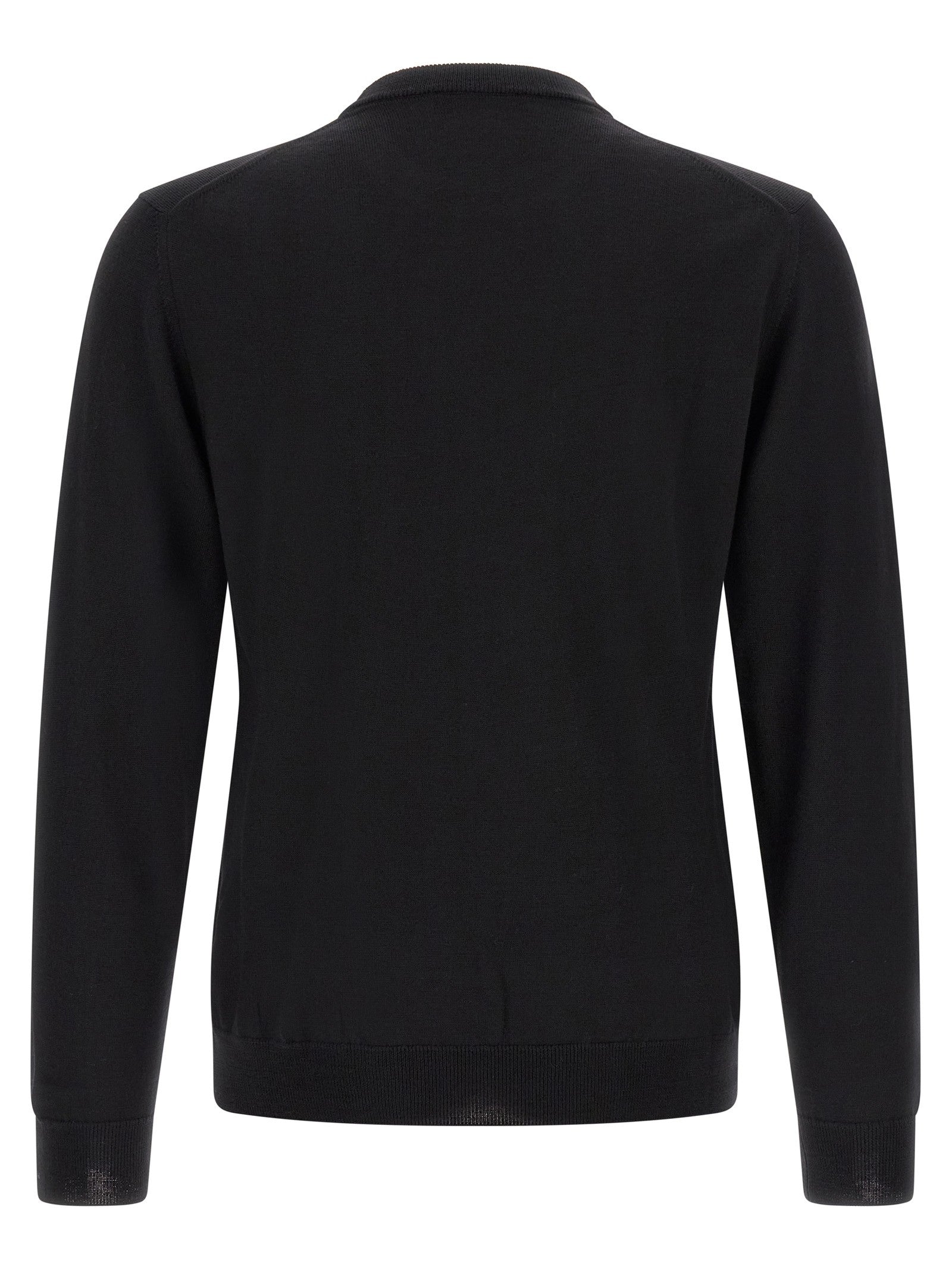 Zanone Wool Sweater Black