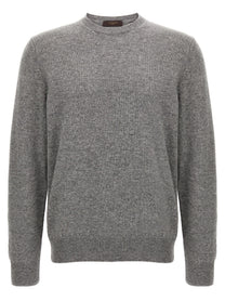 Zanone Wool Sweater Grey