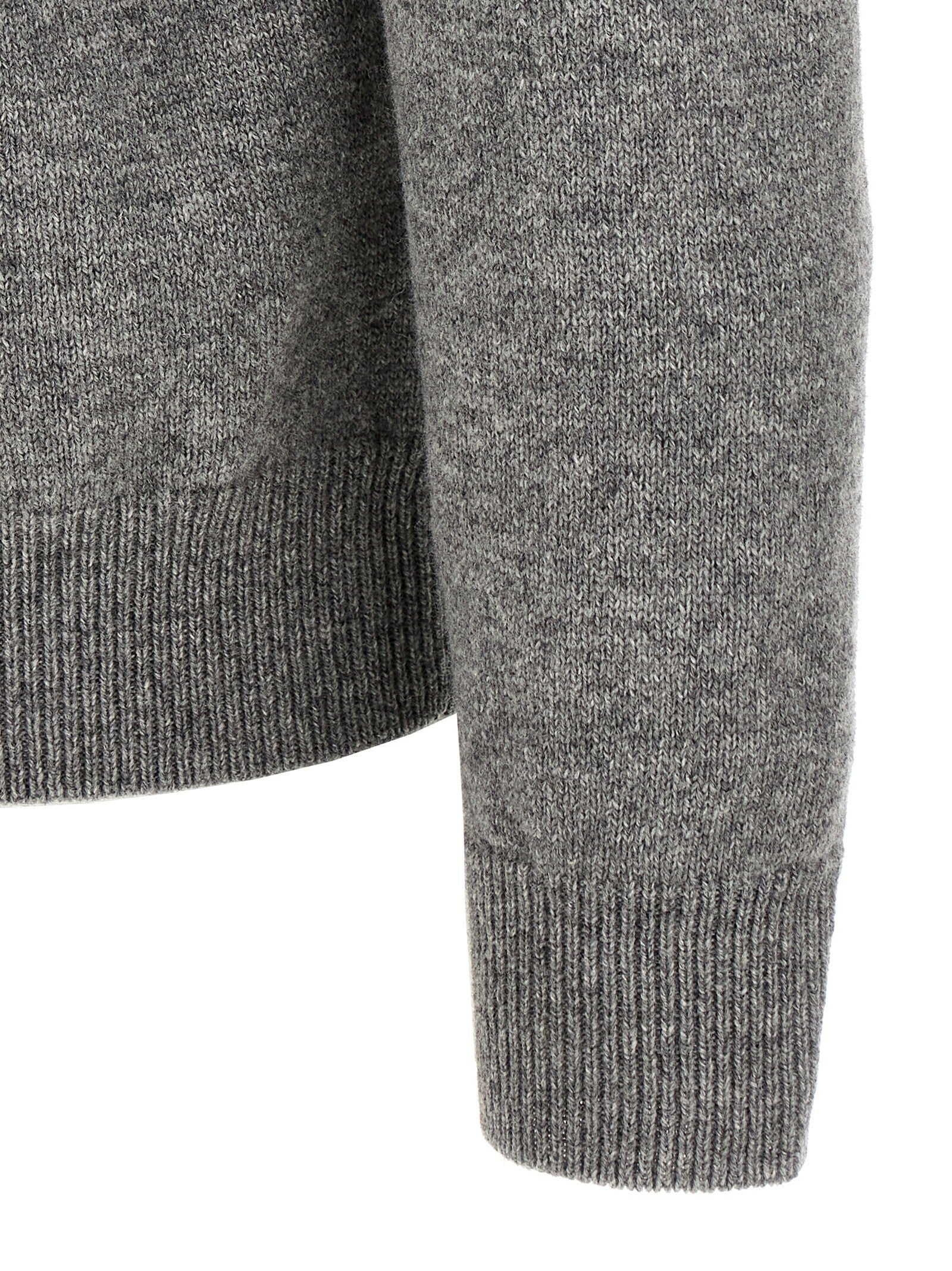 Zanone Wool Sweater Grey