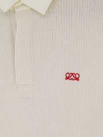 Loewe Men's Wool Sweater White, view 3