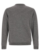 Zanone Wool Sweater Grey, view 2