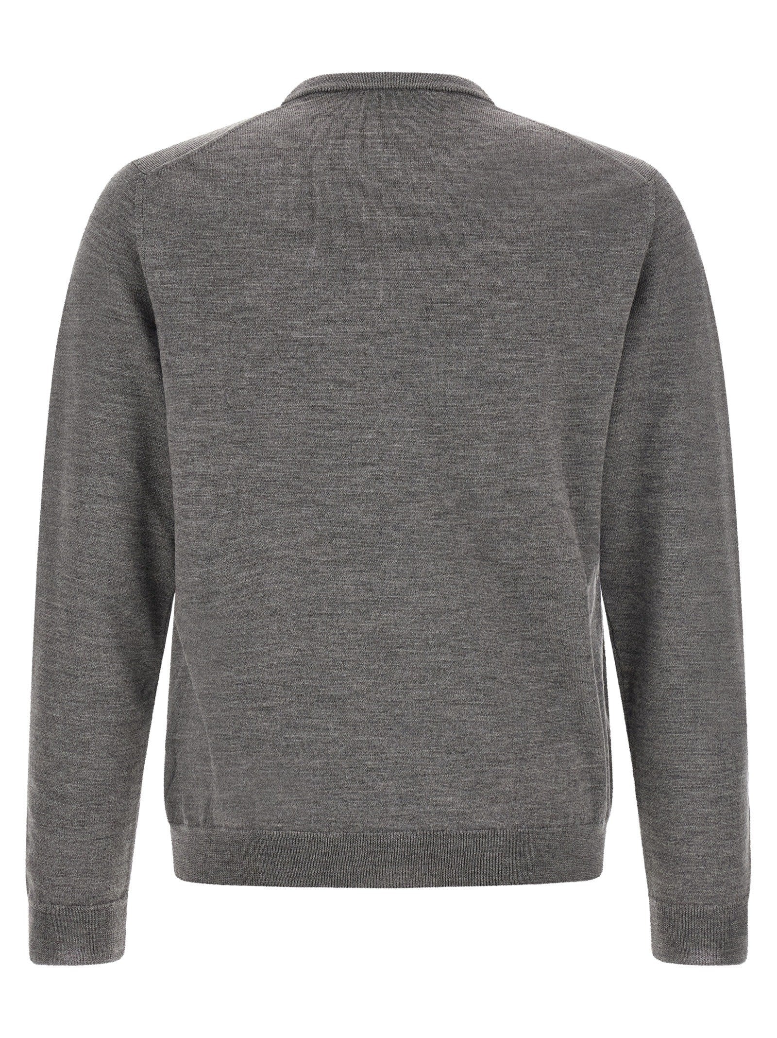 Zanone Wool Sweater Grey
