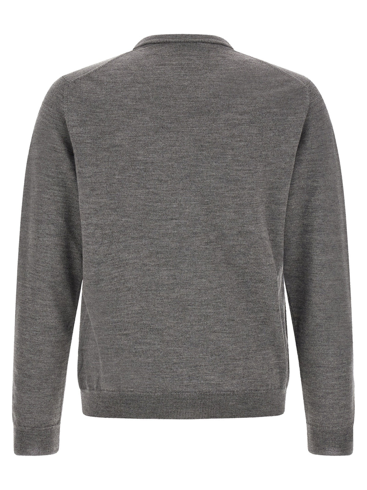 Zanone Wool Sweater Grey, view 2