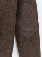 S MAX MARA Women's Wool Sweater Brown, view 3