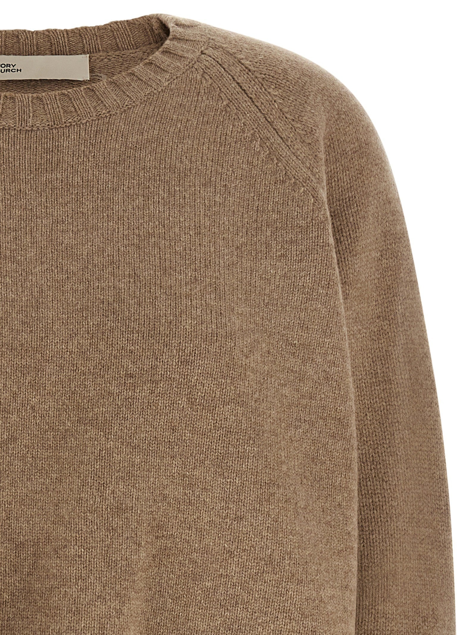 Tory Burch Wool Sweater Beige