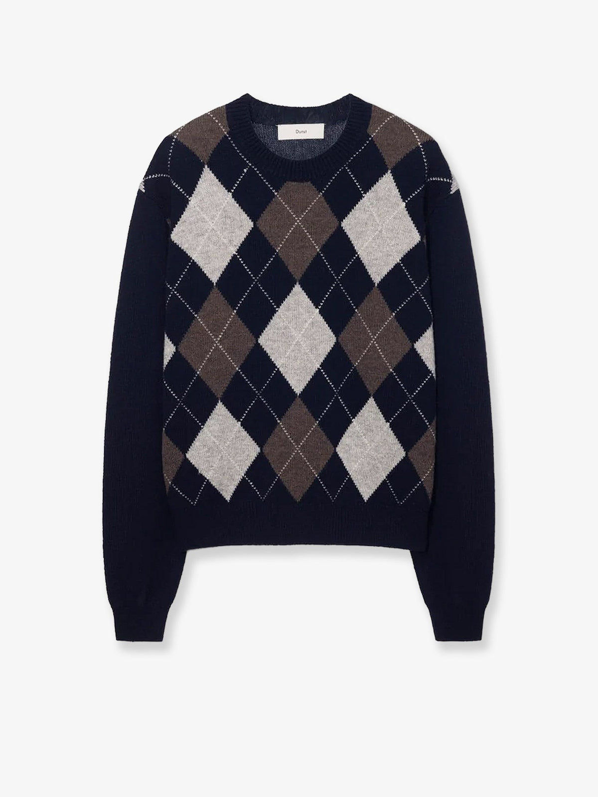 DUNST Men's Wool Sweater Blue