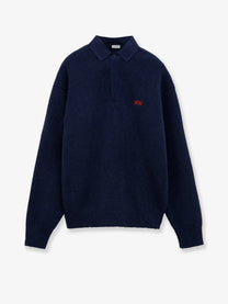 Loewe Men's Wool Sweater Blue