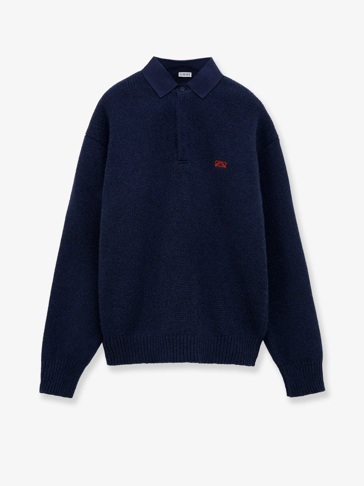 Loewe Men's Wool Sweater Blue