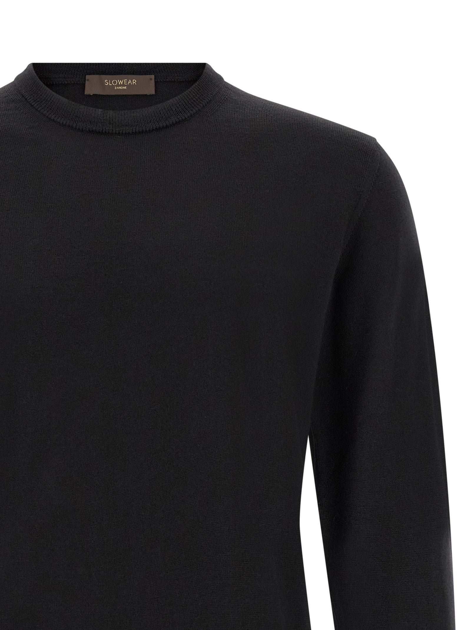 Zanone Wool Sweater Black