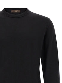 Zanone Wool Sweater Black
