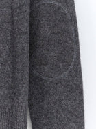 S MAX MARA Women's Wool Sweater Grey, view 3