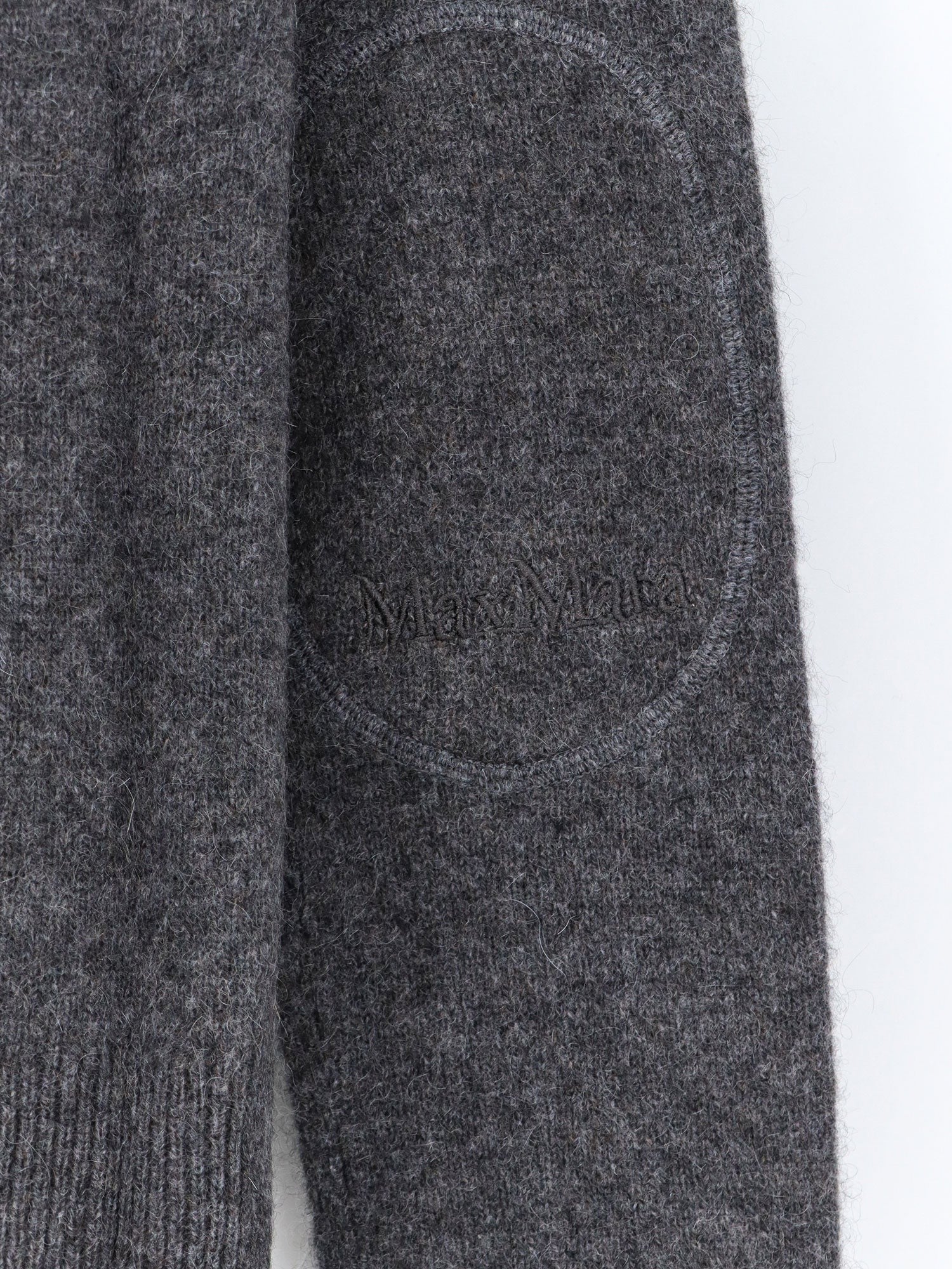 S MAX MARA Women's Wool Sweater Grey