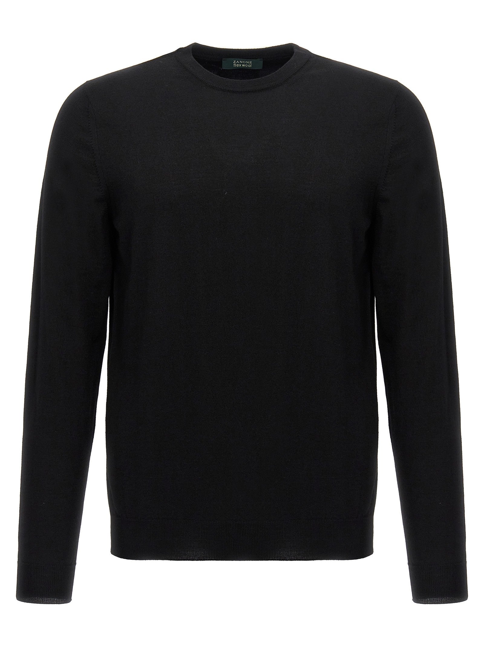Zanone Wool Sweater Black