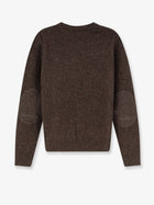 S MAX MARA Women's Wool Sweater Brown, view 2