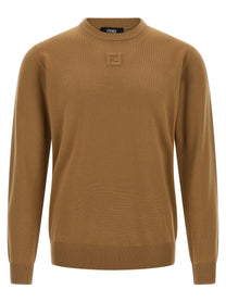 Fendi Wool Sweater Beige